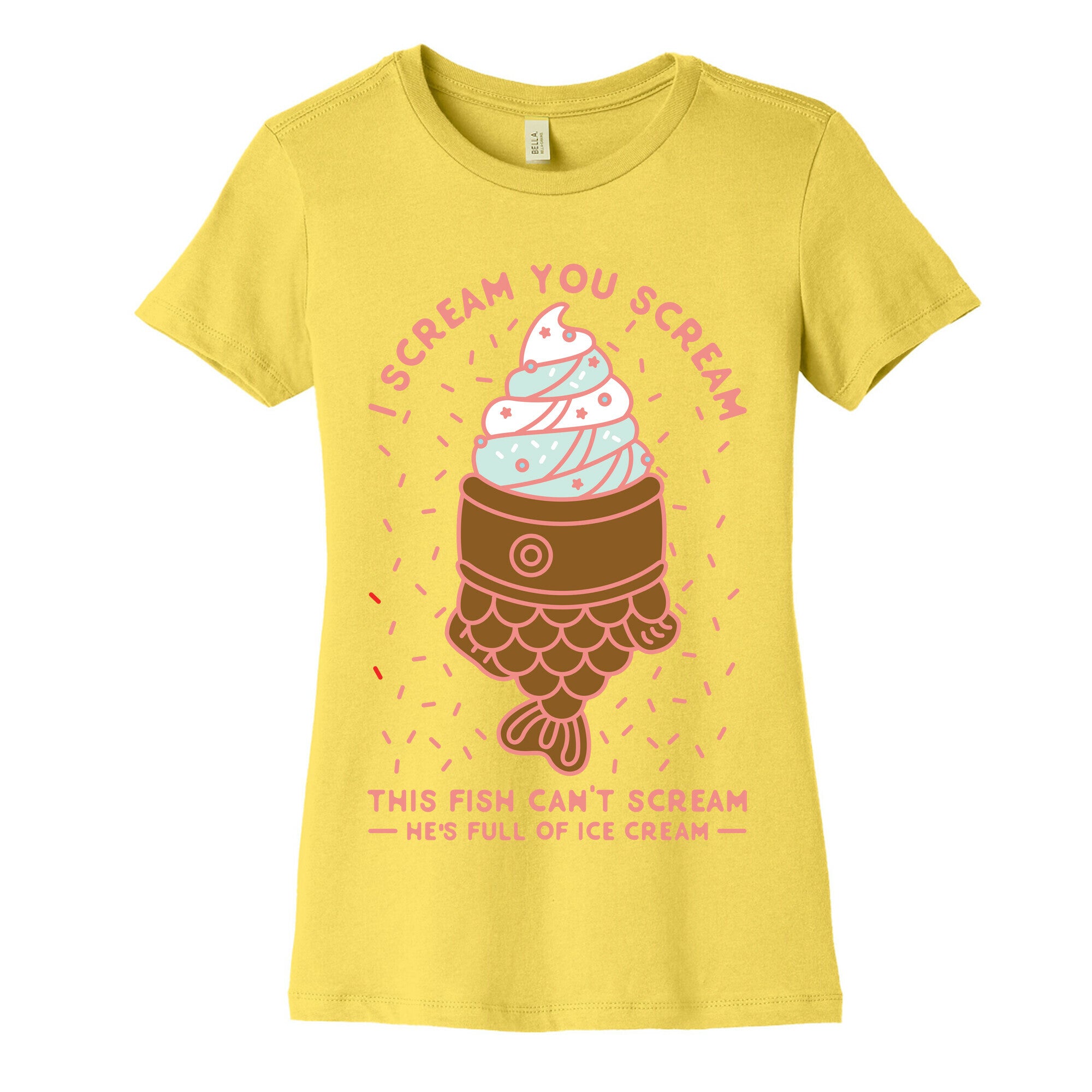 I Scream You Scream Women's Cotton Tee